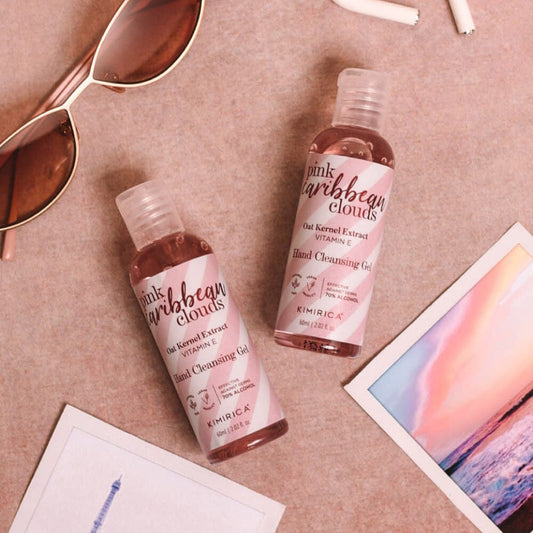 Kimirica Pink Caribbean Clouds Sanitizing Hand Cleansing Gel - 60 ml