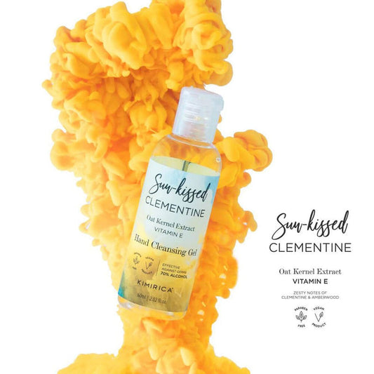 Kimirica Sun Kissed Clementine Sanitizer Hand Cleansing Gel - 60 ml