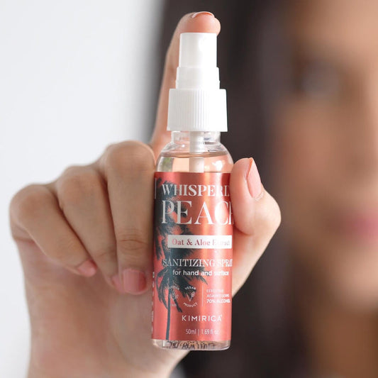 Kimirica Whispering Peach Hand Cleansing Spray - 50 ml